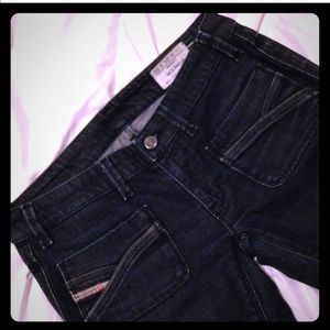 Diesel “wenga” black jeans size 26/30